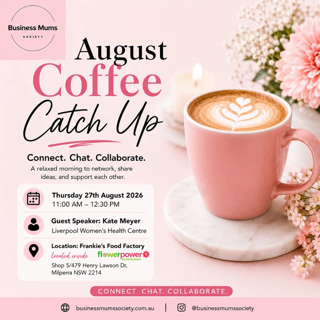 Business mum network catch up